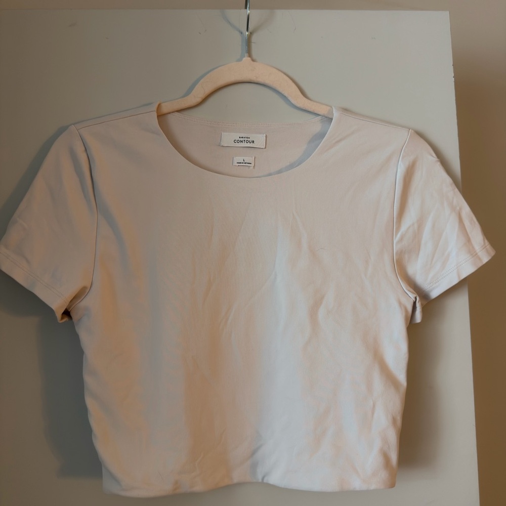 NWOT Babaton Contour Cropped Tee